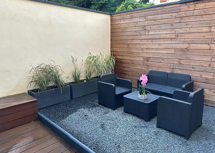 Le Briand Appartement 4Etoiles Nancy Thermal Cosy Avec Terrasse Wifi